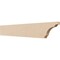 Ekena Millwork 2in. W x 6in. H x 36in. L Pescadero Woodgrain TimberThane Rafter Tail, Primed Tan RFTUR02X06X36PECRCPR - alternate 1